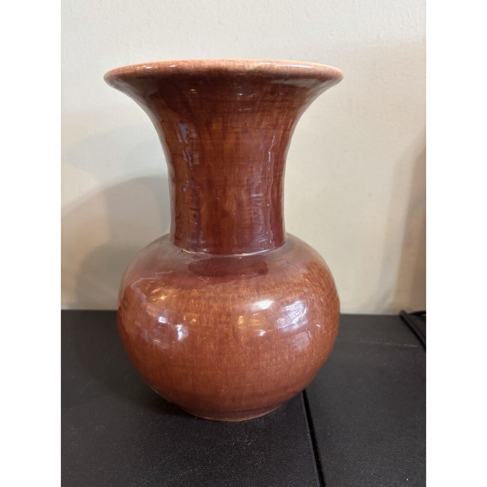 VTG Mike Brennan Pottery 9” Vase- 1/46
